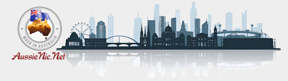 Made in Australia - Nick Clark Poolscapes Logo